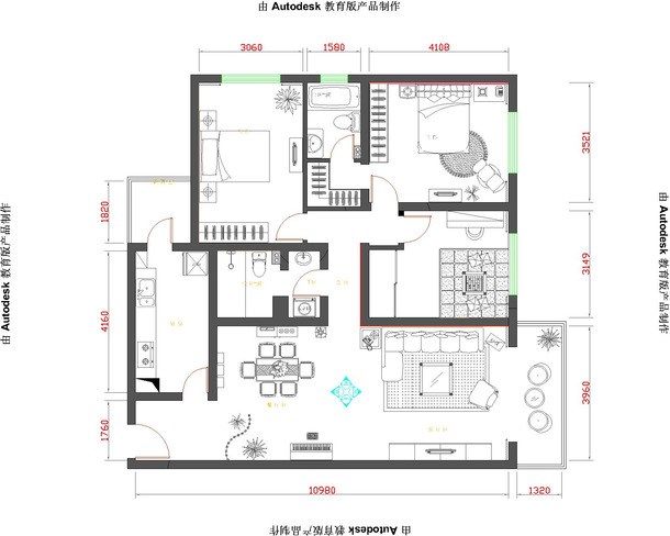 逸翠园/117平米/简约风格